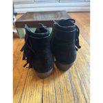 Diba True Pony Up Black Leather Fringe Ankle Boots Women's 9.5 EUC Photo 7