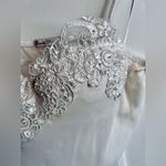 Linea Donatella  Negligee Size L Chiffon Babydoll White Fairy Lace Bridal Photo 3