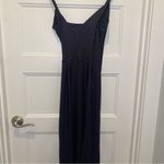 Chiara Boni  La Petite Robe Black Marghetta Ruched Maxi Dress Gown Size US 2 Photo 6