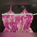 Lilly Pulitzer Va Va Voom Pink and White Floral Silk and metal thread Maxi Dress Photo 4