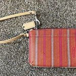 Coach Striped Wristlet Photo 0