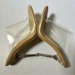 Cape Robbin  Allure Dressy Peep Toe Clear Transparent Strap Slip On Heels Photo 6