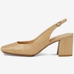Anne Klein Lizette slingback pumps in a natural raffia material Photo 1