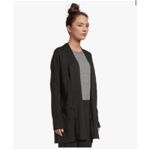 Pact  Airplane Open Front Knit Cardigan XL/XXL Black Organic Cotton Casual Lounge Photo 11