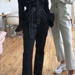 NWOT Orseund Iris Work Wear Belted Jumpsuit In Black Size Small. Kylie Photo 15