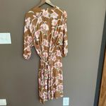 Roxy NWT  Privy Places Kimono Wrap Dress‎ Brown S Photo 12