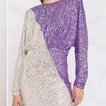 ROTATE Birger Christensen Billie Mini Dress size 0 Silver Photo 14