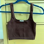 Bozzolo Brown Tank Top Photo 0