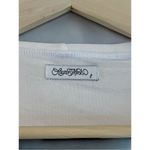 Lauren Moshi Mushroom Peace T-shirt Women Size Large White Short Sleeve NEW Photo 2