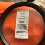 Life is Good Half Full Orange Crewneck Tank M Casual Coconut Girl Dopamine Boho Photo 7