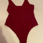 Burgundy Bodysuit Red Size L Photo 0