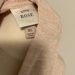 Knox Rose  Light Pink Open-Front Cardigan Photo 1