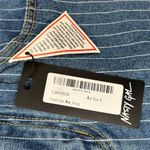 Nasty Gal NWT  High Waist Pinstripe Mom Jeans Photo 7