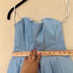 House Of CB ‎ AUDREY TUSCAN BLUE STRAPLESS MIDI SUNDRESS IN SIZE S nwot Photo 7