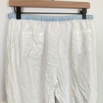 Julianna Rae Womens L Blue & White Floral Embroidered Cotton Pajama Sleep Set Size L Photo 14