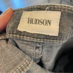 Hudson Jeans Hudson Grey Distressed Skinny Jeans Photo 3