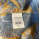 Etophe studios Womens  L Bell Sleeve Cropped Sheer Blouse Hippie Boho Festival Photo 9