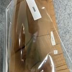 Vince Women Size Large Business Casual Tan Drop Waist Pleated Trousers wide leg Photo 8