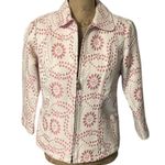 Bob Mackie floral cut out wearable art blazer. EUC. Photo 0