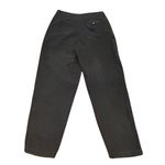 Vintage 90s Corduroy Pants Womens Grey High Waisted Tapered Leg Hong Kong Casual Gray Size 14 Photo 2