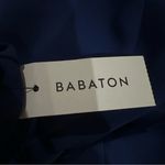 Babaton Reuben Navy Tie Neck Long Sleeve Shift Dress Size Small Photo 8