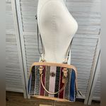 Giani Bernini  Patchwork Stripe Dome Satchel Bag Photo 10