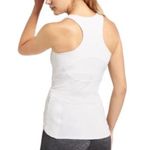 Athleta  Daydreamer Racerback White Fitted Workout Tank Top Sz. S Photo 1