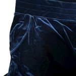 Liverpool Pull-On Stretch Velvet Joggers Midnight Blue Sz LG Holiday Pockets Photo 3