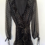 Cloud Ten Black patterned dress  Photo 0