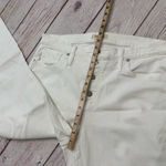 Madewell  Tall 10" High-Rise Skinny Jeans in Pure White Step-Hem Edition 34 Tall Photo 4
