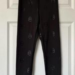 Nanette Lepore Shadow Skull Print Leggings - Size S Photo 0