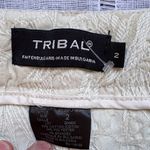 Tribal NWT “Favorite” Cream Textured Trousers Size 2 Photo 4