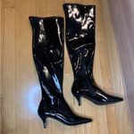 Abound  Carmy Over the Knee Boots in Black Patent - Size 7.5 Photo 1
