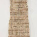 Akris Punto  pink/cream shift tweed mini dress NEW Photo 2