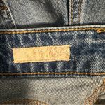 Pilcro Anthropologie  Distressed Crop Cotton Denim Jeans Photo 5