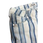 Wrangler  Women's Retro Bailey High Rise Flare Jeans Blue White Stripes 28x34 Photo 4