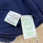 Lilly Pulitzer Navy blue Sweater crochet anchor Dress sz Medium. Photo 6