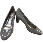 Ralph Lauren Lauren  Womens Gray Patent Leather Heels Size 10B SKU 7325 Photo 1