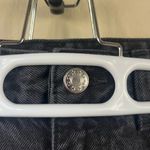 ZARA  High Waisted Black Denim Shorts Photo 3