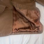 Vintage 70s Tannery West Buttery Soft Leather Trench Coat Jacket Photo 4