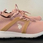 U.S. Polo Assn. Women's Pink Sneakers size 10 Photo 4