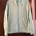 Nike  Mint Green Full-Zip Hoodie Photo 0