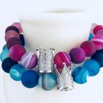 Handmade COUPLES | King & Queen Beaded Bracelets Photo 4