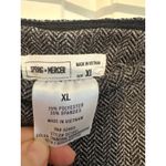 Spring + Mercer XL Herringbone Trousers Womens Career Casual Business Gray Pants Photo 3