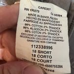 Lee Cargo Pants Womens 18 Short Gray Casual Stretch Pockets Comfy Outdoor Work Photo 4