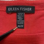 Eileen Fisher  Top‎ Small  Stretch Viscose Jersey Round Neck Long Sleeve Red Photo 2