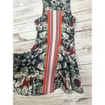 Bar III Macy's Women's Floral Striped Cutout Fit & Flare Skater Dress Small Photo 9