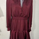 Sam Edelman  Women's A-Line Tie-Neck Smocked Mini Dress Size 4 NWT Photo 2
