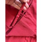 Old Navy Red Strappy Wide-Leg Jumpsuit with Pockets XXL Linen Blend Photo 4