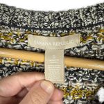 Banana Republic  Chartreuse Wool Mohair Blend Sweater Jacket Multi Size S Photo 6